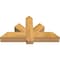 Ekena Millwork Kennewick Rough Sawn Timber Gable Bracket, Western Red Cedar, 48"W x 26"H x 6"D x 6"F, 13/12 Pitch GBW048X26X0606KEN00RWR - alternate 5
